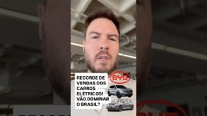 OS CARROS ELÉTRICOS ESTÃO DOMINANDO O BRASIL!