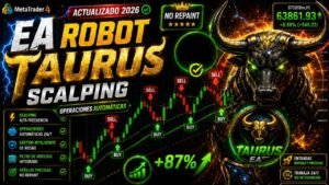 ROBOT MT4 SCALPING TAURUS OPERACIONES AUTOMATICAS  #indicadores#forex #trading