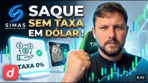 Saque sem taxa em dólar na Deriv !