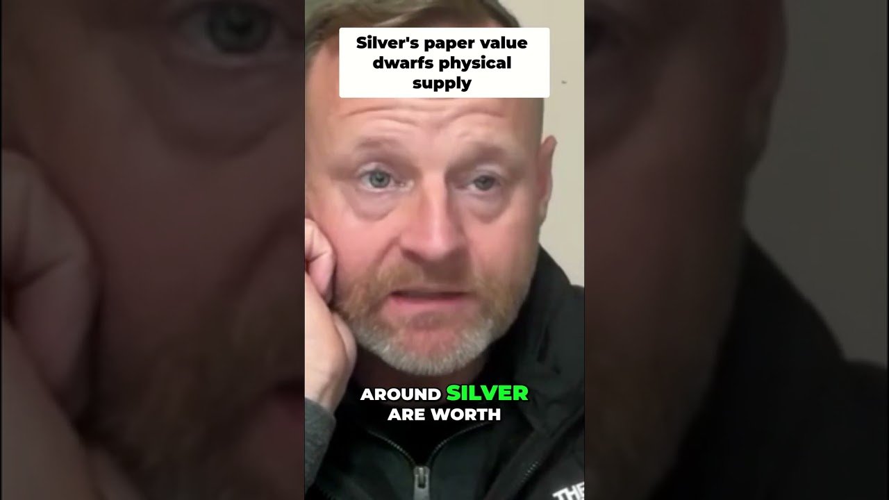 Silver Derivatives vs. Physical Supply #shorts
