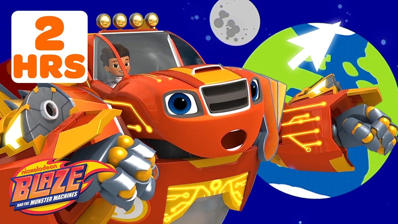 Special Mission Robot Blaze! 🚀 | Science Games for Kids | Blaze and the Monster Machines