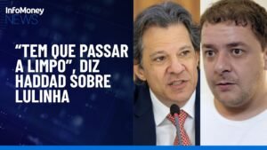 “Tem que passar a limpo”, diz Haddad sobre filho de Lula | InfoMoney News