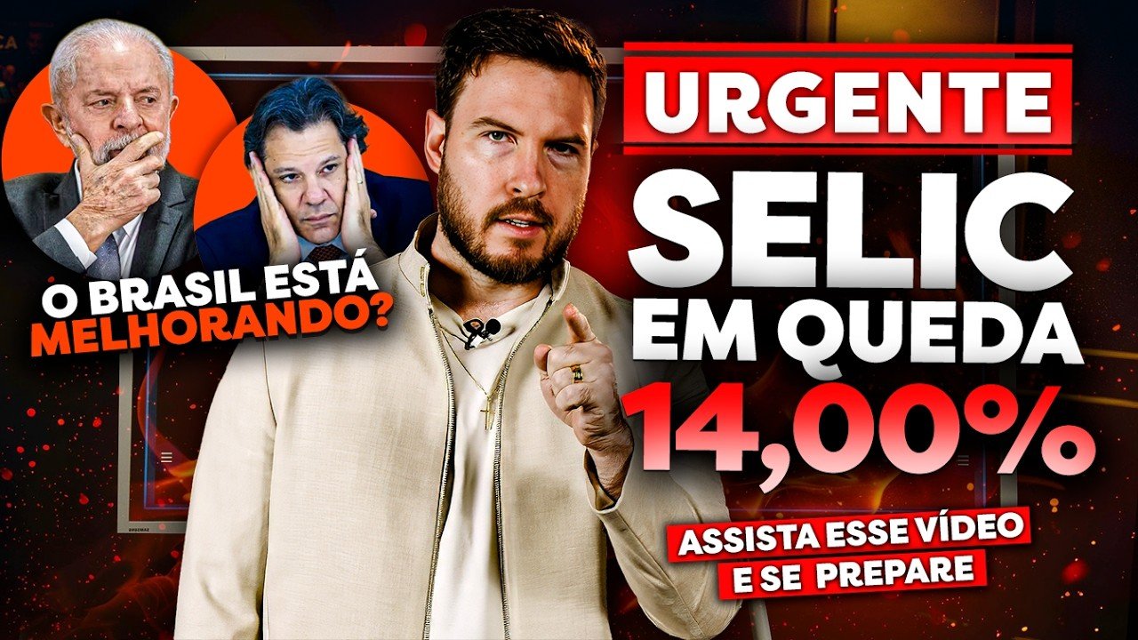 URGENTE! TAXA SELIC CAIU PARA 14% | O BRASIL ESTÁ MELHORANDO?