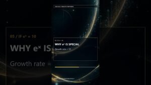 Why Is eˣ Its Own Derivative? #calculus  #cosmology #education #physics #einstein