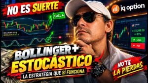 💥 SUPER ESTRATEGIA de BOLLINGER + ESTOCÁSTICO es MUY POTENTE para IQ, OPTION 100% REAL