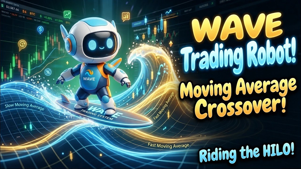 🚀 Wave Robot: Moving Average Crossover + HILO Automation for MT5