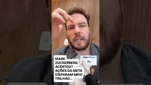 AÇÕES DA META DISPARAM MEIO TRILHÃO! Zuckerberg acertou?