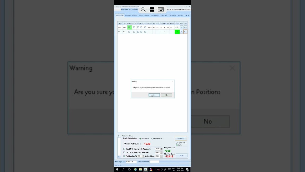 Algo Trading Software working in all segments in mobile phone and Desktop 7092188743