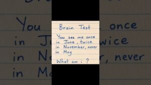 Brain test- What am I? 🤔 #puzzle #puzzlegame #puzzlegame #puzzlechallenge #iqtest #iqoption