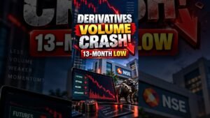 CASની અસર? Augustમાં Derivatives Volumes 13-Month Low પર, Tradersની Activity ઘટી