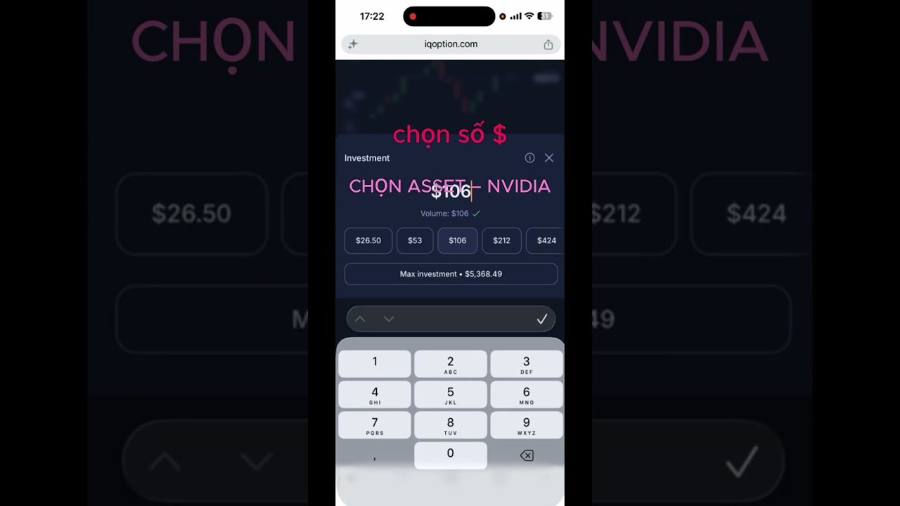 CFD x1 trên IQ Option là gì? Thử với NVIDIA #ShortsIQ fb ads