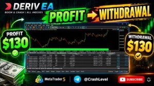 Deriv EA Daily Trading Result | Boom & Crash
