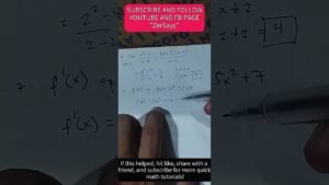 DERIVATIVES | SUM AND CONSTANT MULITIPLE (TAGALOG/FILIPINO EXPLANATION)