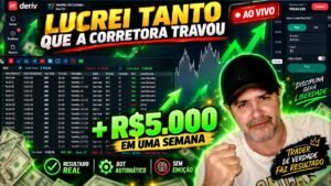 Desafio Deriv: Batendo a meta final com o novo IA ELITE 6.0