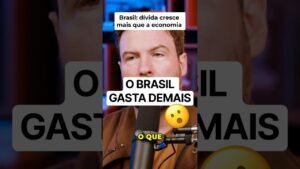 Dívida do brasil cresce mais que a economia?
