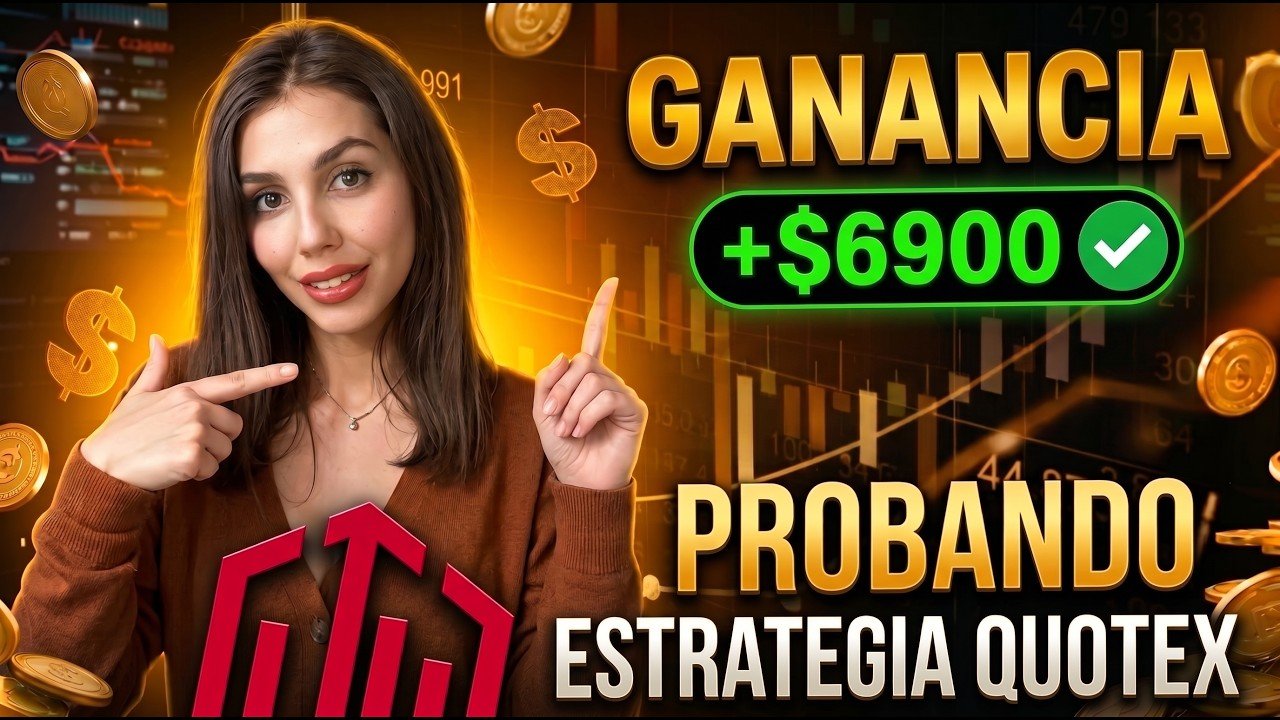 Estrategia de Opciones Binarias en Quotex | Tutorial Completo Paso a Paso (+$6.935)