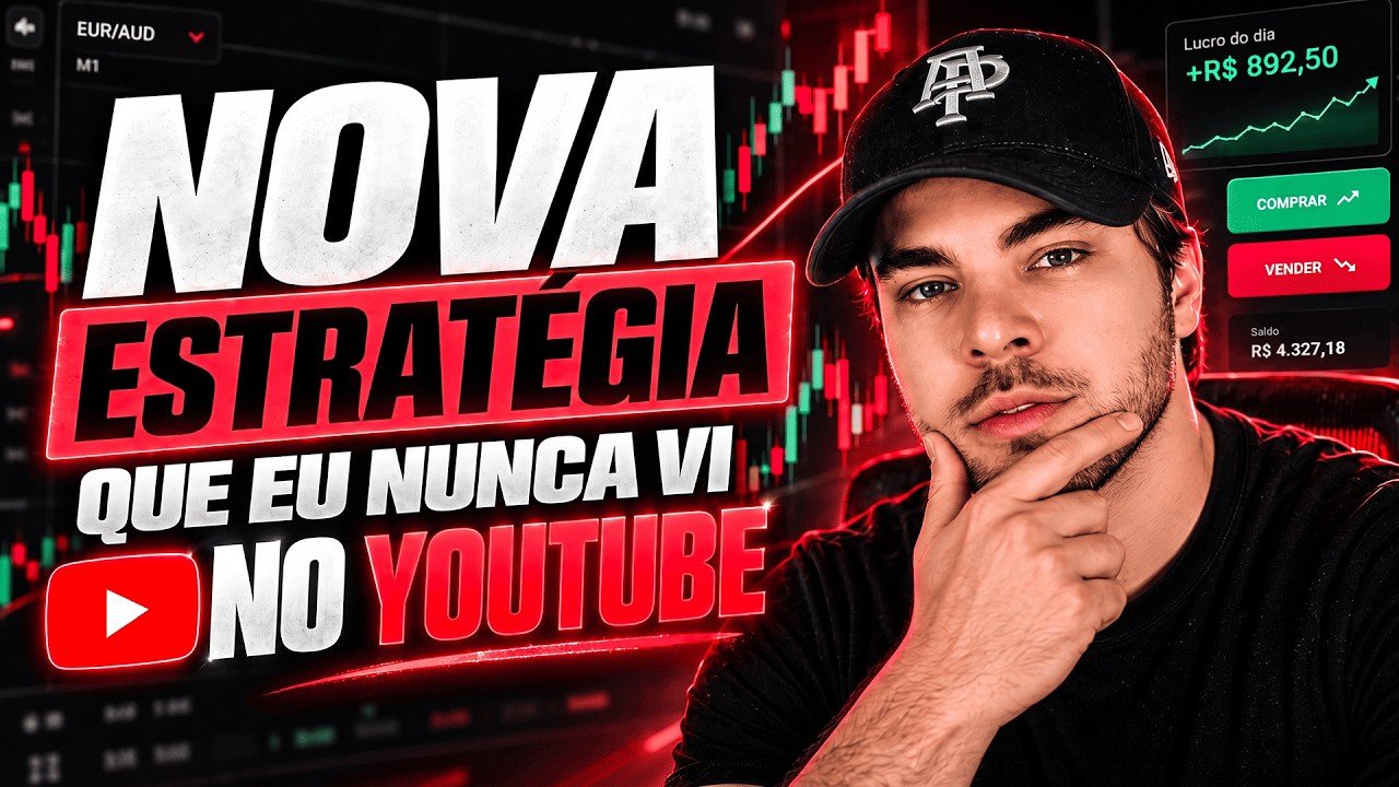 ESTRATÉGIA INOVADORA para lucrar MUITO em OPÇÕES BINÁRIAS – (Quotex, Ebinex, Iq Option)