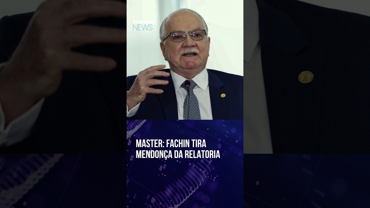 Fachin assume relatoria de ação sobre conversas entre Moraes e Vorcaro | InfoMoney News