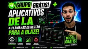 GRUPO GRATIS DA BLAZE + APLICATIVO PARA BLAZE 24HORAS, MELHOR ASSERTIVIDADE DE 2026 EM UM LUGAR SÓ!!