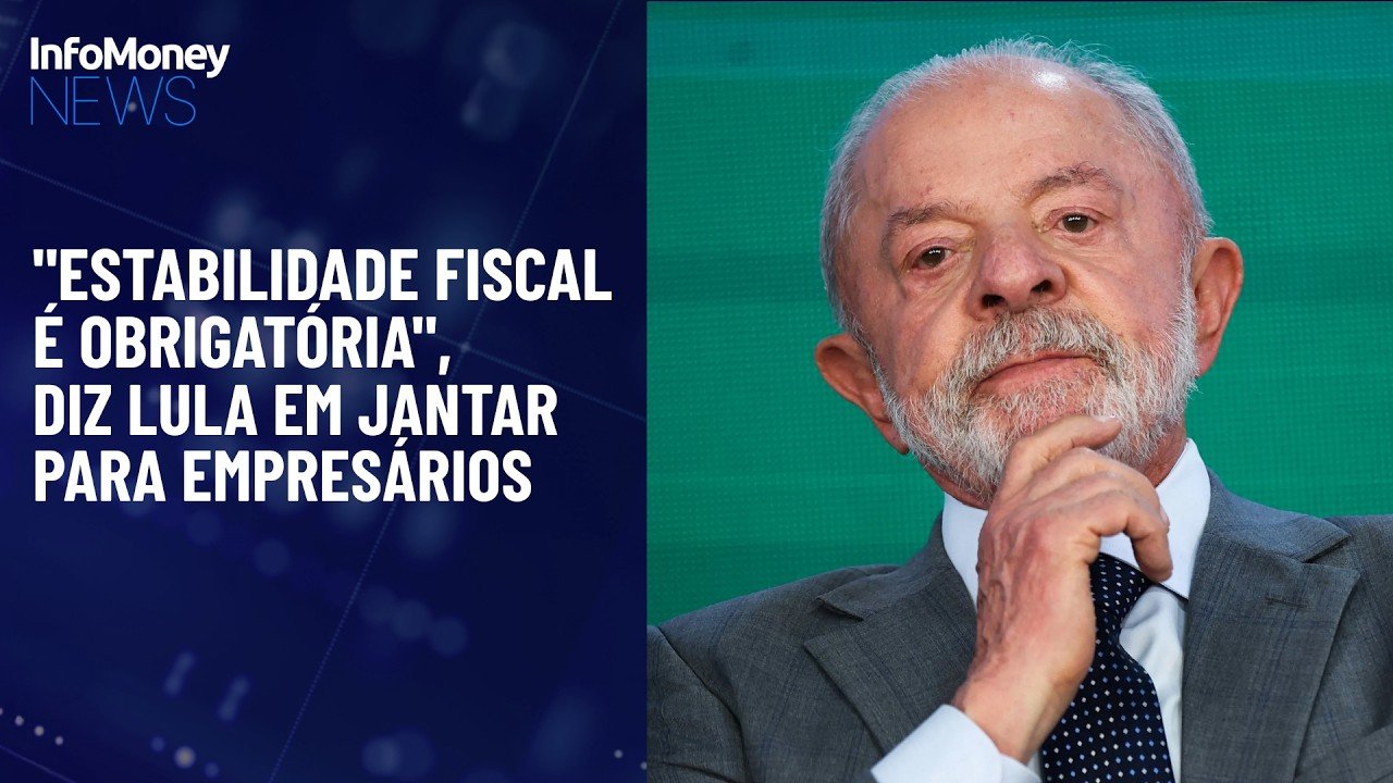 Lula defende responsabilidade fiscal e critica adversários em jantar com empresários |InfoMoney News