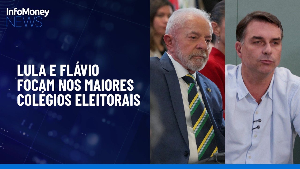Lula e Flávio concentram reta final em SP, MG e RJ | InfoMoney News