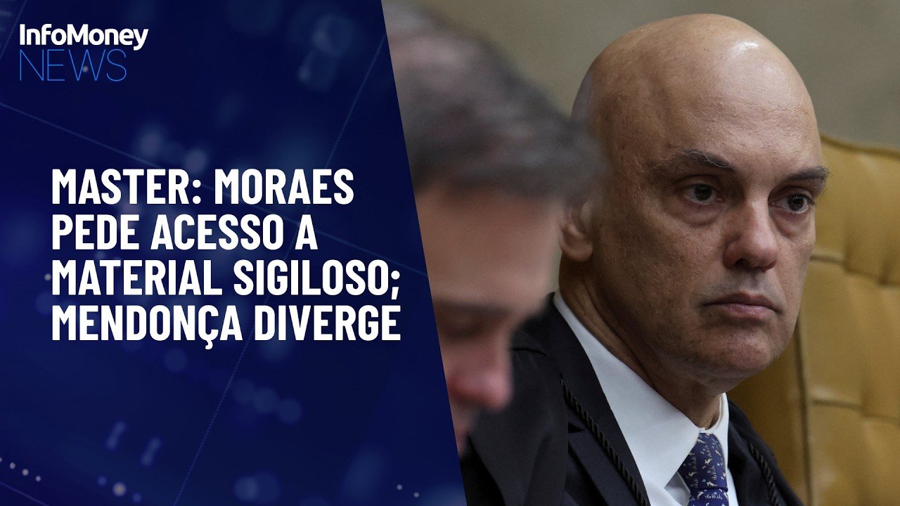 Moraes pede acesso a petição sigilosa antes de julgamento no STF | InfoMoney News