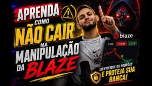 NÃO PERCA MAIS NA MANIPULAÇÃO DA BLAZE, PLANILHA E I.A + APLICATIVO!!