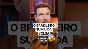 O brasileiro sumiu da bolsa