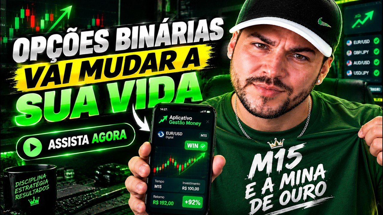 Opções Binarias Vai Mudar a Sua VIDA   Veja Como! A sua Chance!