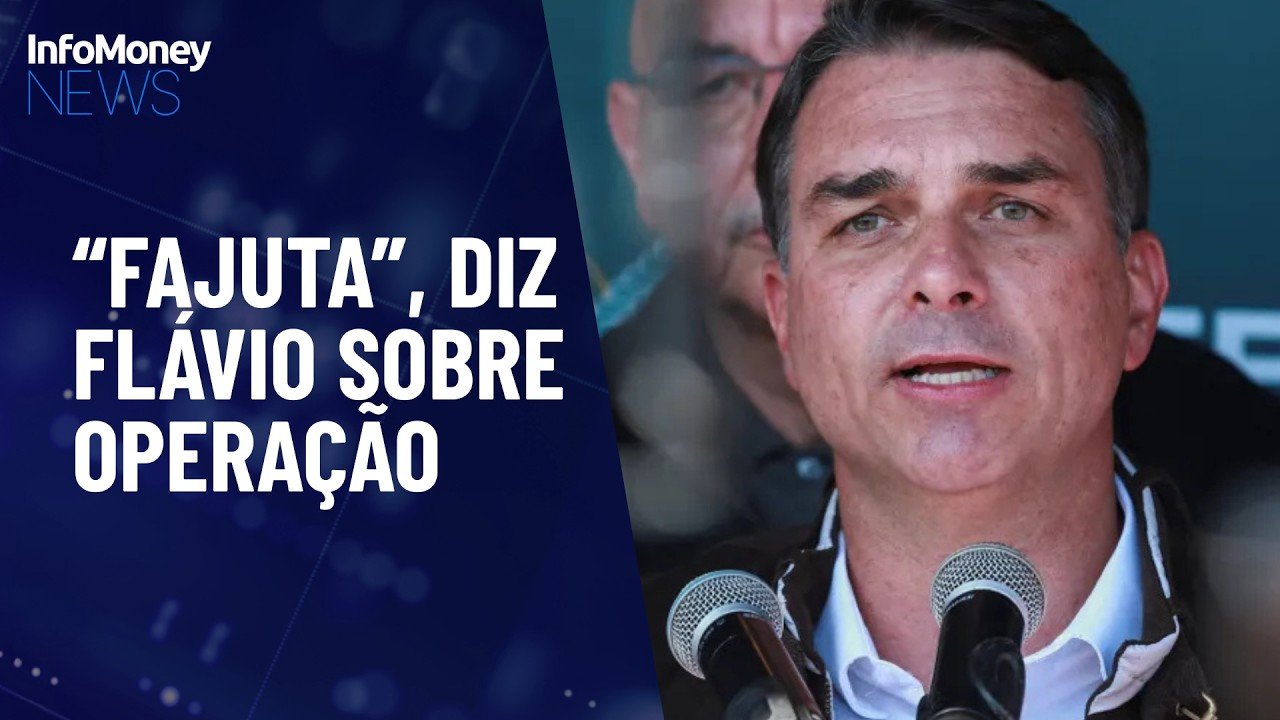 Operação contra Dark Horse é fajuta, diz Flávio Bolsonaro | InfoMoney News