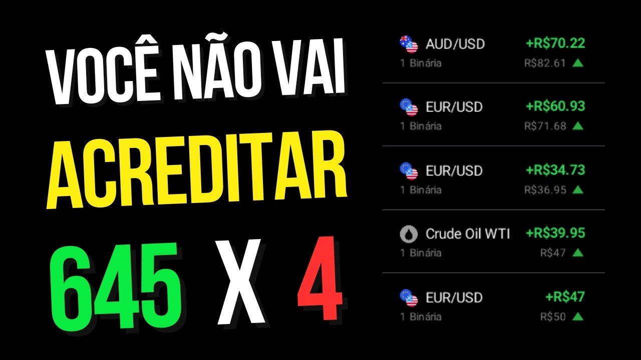 REVELEI A MELHOR ESTRATEGIA DE OPÕES BINÁRIAS