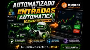 ROBO AUTOMATIZADOR MT4 PARA IQ OPTION- AUTOMATIZE SEU INDICADOR