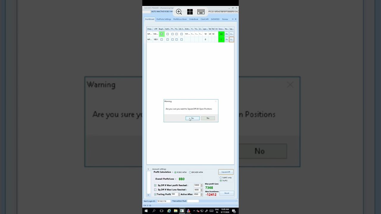 Robo Trading Software working in all segments in mobile phone and Desktop 6381842092