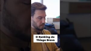Thiago Brava rankeando o Cariani