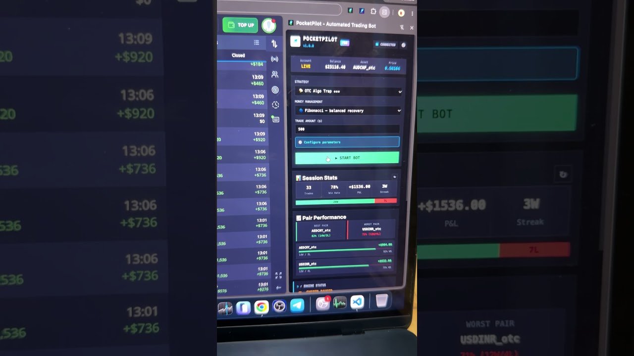 This Pocket Option AI Bot Trades Completely by Itself 🤯
