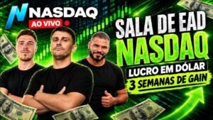 TRES SEMANAS POSITIVAS DE DAY TRADE NO NASDAQ, NO FOREX