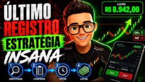 Último Registro: A Estratégia mais insana de Opções Binárias