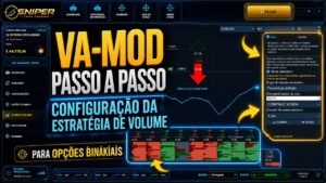 Va-mod passo a passo para configuração da estratégia de volume para opções binarias