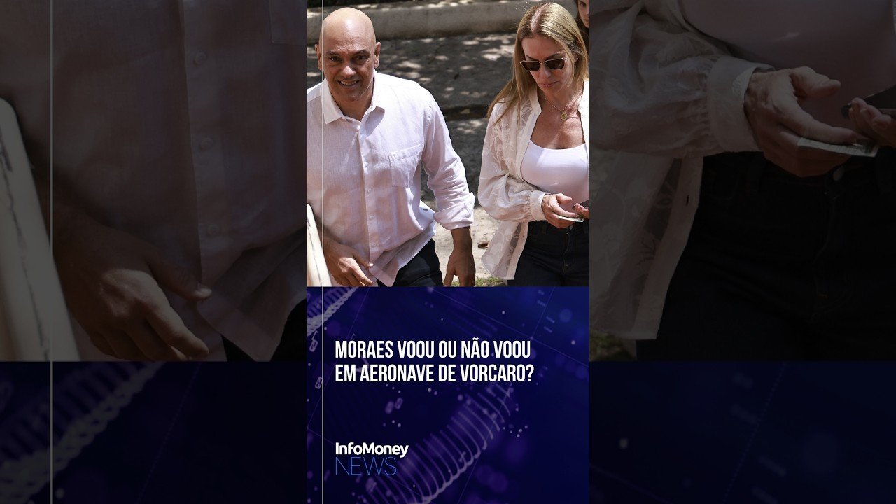 Vídeo contradiz Moraes, que disse ‘jamais’ ter voado em aeronaves de Vorcaro | InfoMoney News