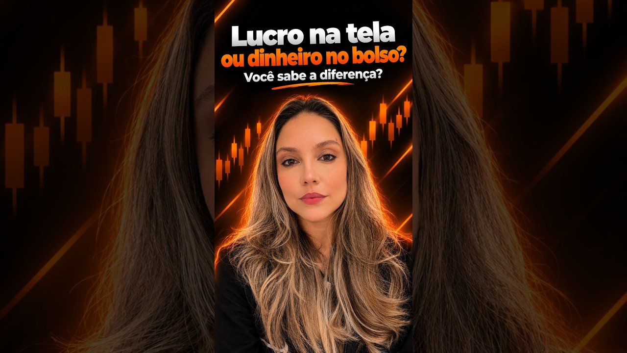 💰 Lucro na tela ou dinheiro no bolso? Você sabe a diferença? #trader #otc #iqoption