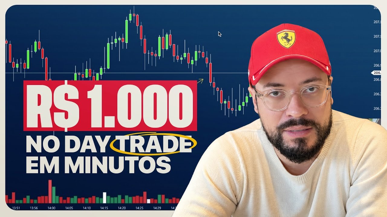1.000 reais de lucro fazendo scalp no day trade