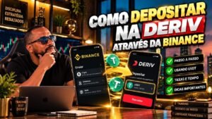 Como DEPOSITAR na DERIV através da BINANCE