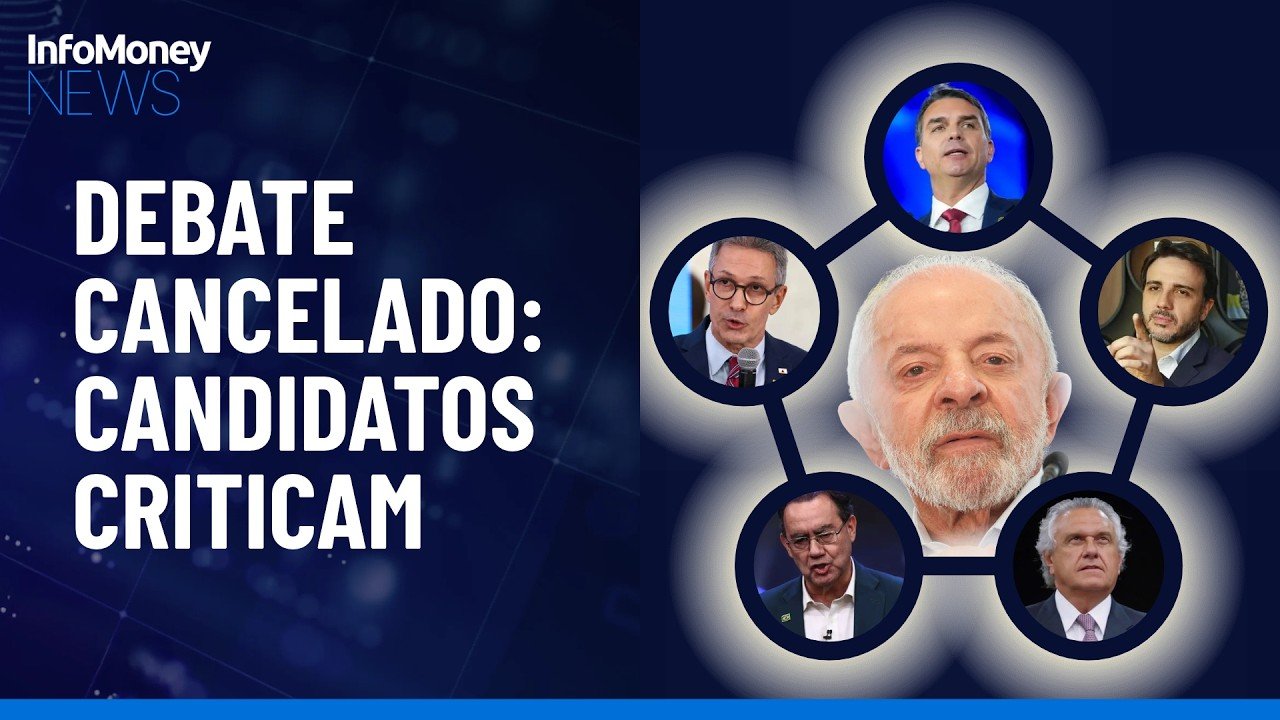 Debate cancelado: Saiba o que disseram os candidatos | InfoMoney News