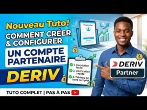 Devenir partenaire Deriv et gagner de revenus passive sur internet.