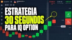 ESA É LA MEJOR ESTRATEGIA DE 30 SEGUNDOS PARA IQ OPTION – 98% DEL ASERTIVIDAD