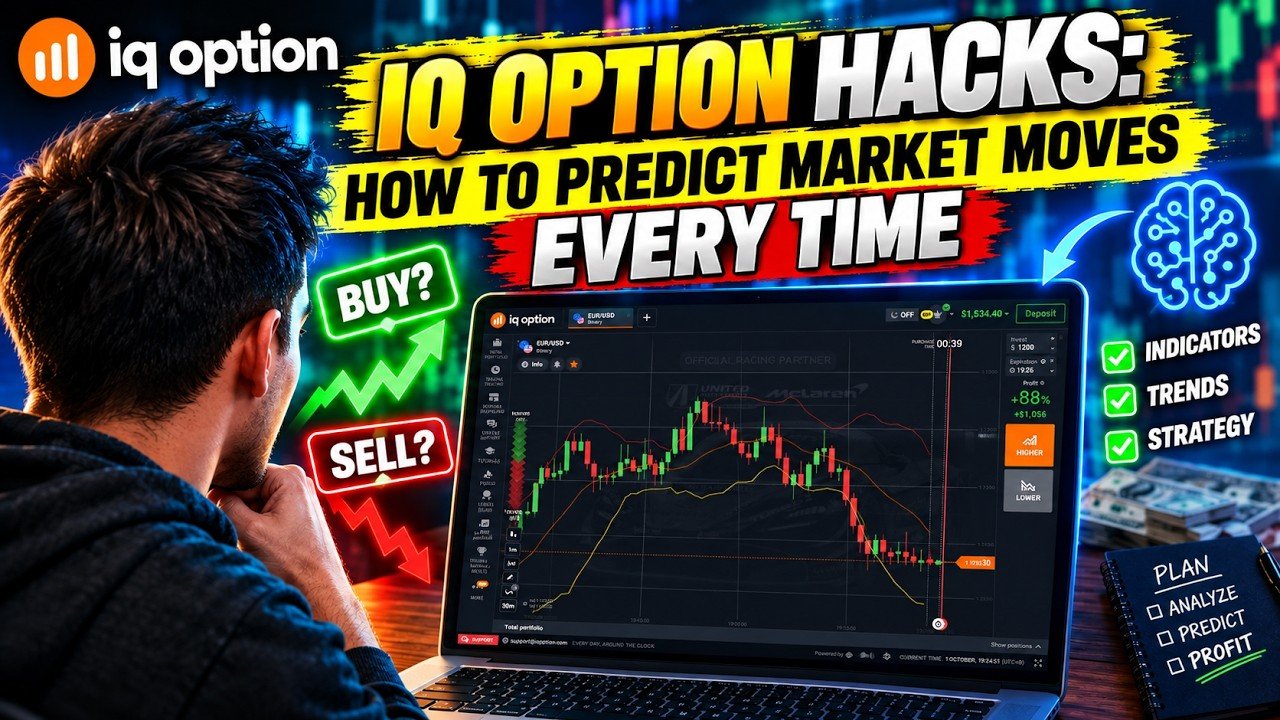 IQ Option Hacks: How to Predict Market Moves Every Time