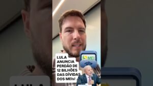 LULA ANUNCIA PERDÃO DE DÍVIDA DOS CEO DE MEI! (e R$ 5 mil no PIX!)