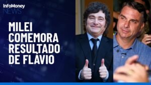 Milei parabeniza Flávio e vê aproximação entre Brasil e Argentina | InfoMoney News