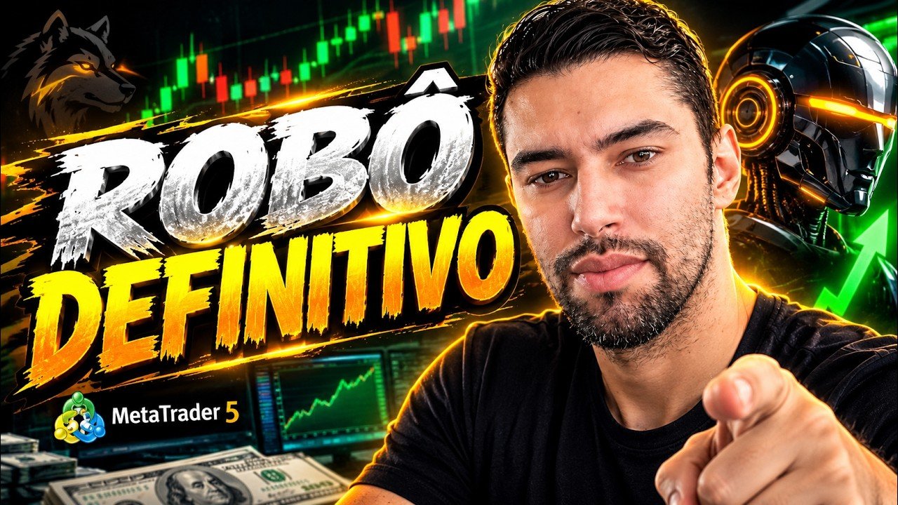 O robô definitivo que  uso em conta REAL no FOREX