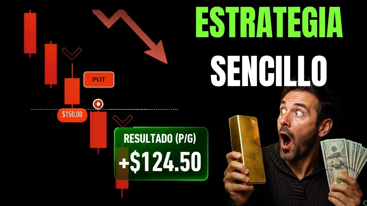 🤑OPERA A FAVOR DE TENDENCIA  CON ESTA ESTRATEGIA FACIL 💸🤑